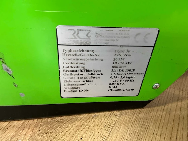 Remko pgm30 heater - afbeelding 4 van  5