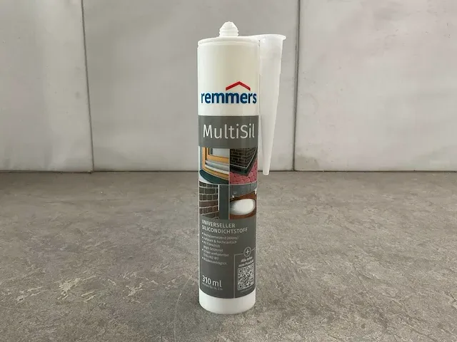 Remmers - multisil - siliconen voegkit transparant 310 ml (36x) - afbeelding 1 van  5