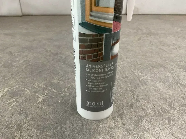 Remmers - multisil - siliconen voegkit transparant 310 ml (36x) - afbeelding 2 van  5