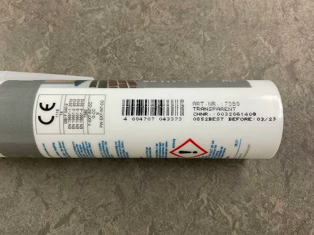 Remmers - multisil - siliconen voegkit transparant 310 ml (36x) - afbeelding 3 van  5