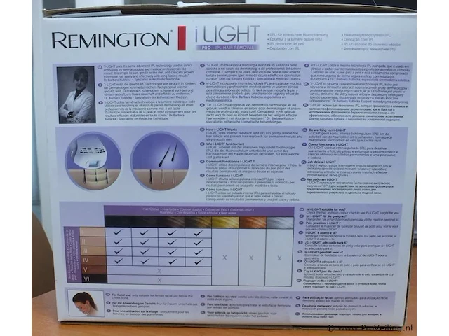 Remmington hair removal i light - afbeelding 3 van  4