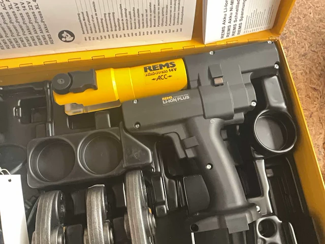 Rems mini-press accu perstang - afbeelding 4 van  7
