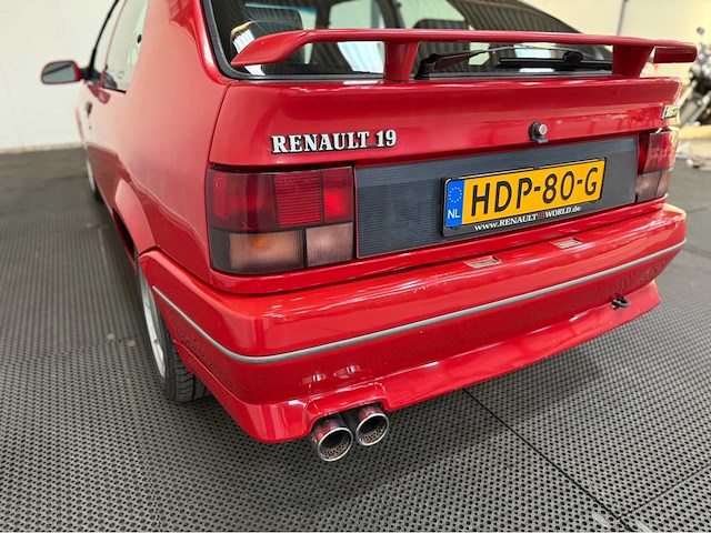 Renault - 19 - 1.8 16v - phase 1 - personenauto - 1992 - afbeelding 2 van  30