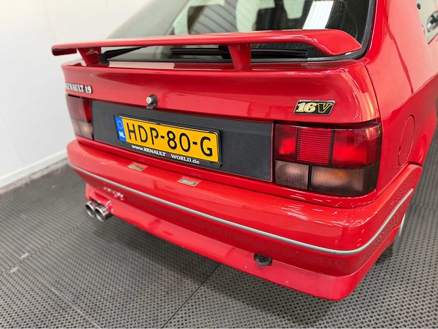 Renault - 19 - 1.8 16v - phase 1 - personenauto - 1992 - afbeelding 3 van  30