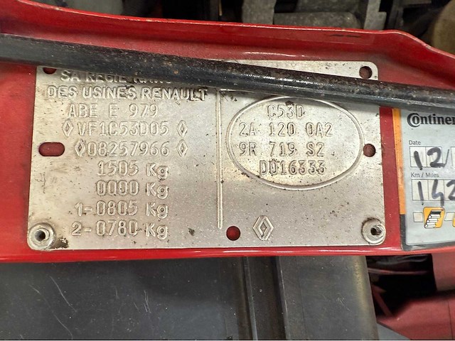 Renault - 19 - 1.8 16v - phase 1 - personenauto - 1992 - afbeelding 14 van  30