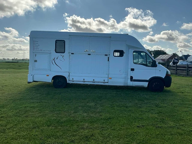 Renault - 2004 - master 3.5t paarden veewagen - vrachtwagen - afbeelding 34 van  78