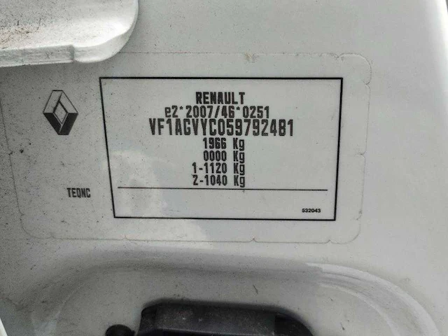 Renault - zoe - q90 int. qc 40 n-979-gf - afbeelding 18 van  25