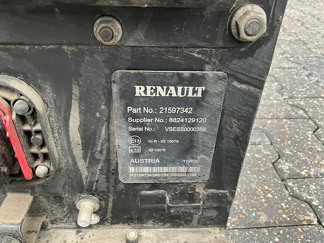 Renault accu lithium 600v 1120amph - afbeelding 10 van  10