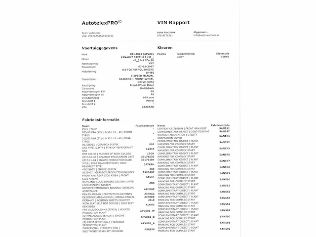 Renault captur 0.9 tce life, 2018, gts-20-b - afbeelding 19 van  28