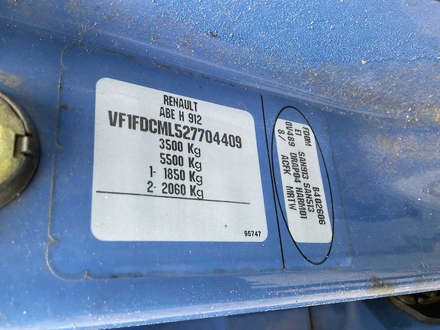 Renault dci 120 master bus personenauto - afbeelding 21 van  21