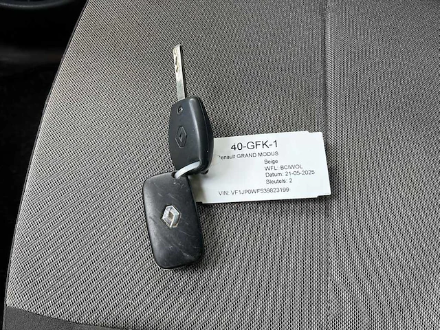 Renault grand modus 1.2 tce dynamique 2008 | 40-gfk-1 - afbeelding 19 van  21