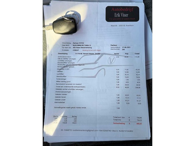 Renault master camper t 35 l3/h2 2.5 dci 88 kw kampeerwagen h-776-bz - afbeelding 21 van  30