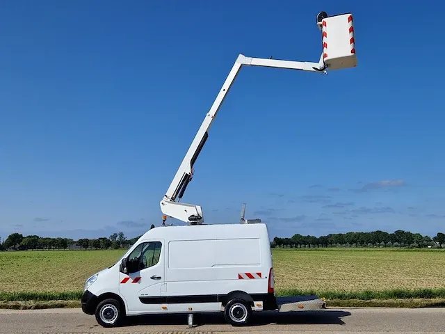 Renault master t35 2.3 dci l1 h2, 126 pk, et 26 ne versalift hoogwerker, euro 6, vvg-23-p - afbeelding 1 van  45