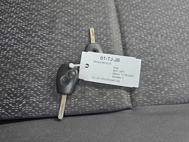 Renault modus 1.4-16v authentique luxe 2005 | 61-tj-jb - afbeelding 6 van  17