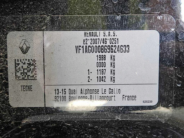 Renault zoe r110 life 52 p-195-xr - afbeelding 14 van  22