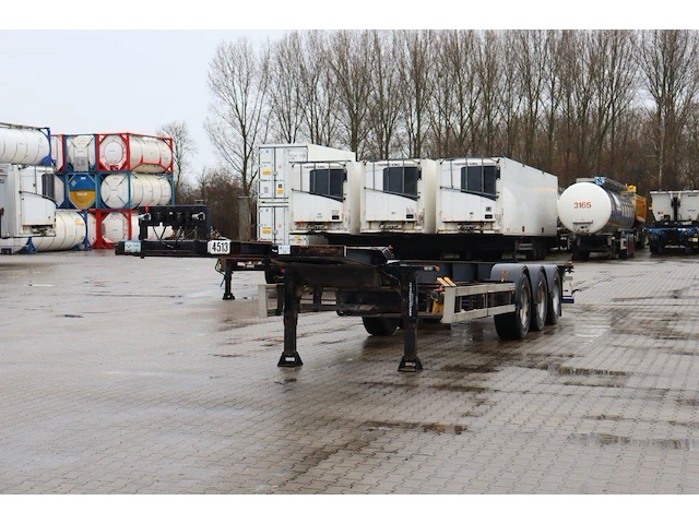 Renders 40ft/45ft hc chassis bpw - afbeelding 1 van  1