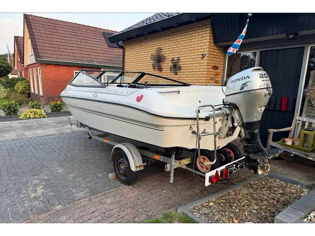 Renken 1600 speedboot met 20 pk motor! - afbeelding 4 van  9