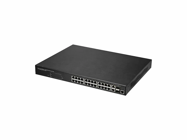Renkforce rf4676514 rfmsw620 netwerk switch rj45/sfp 24 + 2 poorten 1gbit/s poefunctie - afbeelding 1 van  4