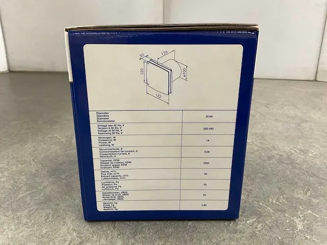 Renson - 7111 ø100 mm - mechanische ventilator (2x) - afbeelding 3 van  5