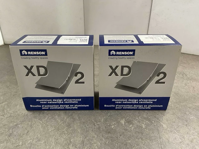 Renson - xd2 - luchtafvoerrooster 188x188 mm 2-delig - afbeelding 1 van  6
