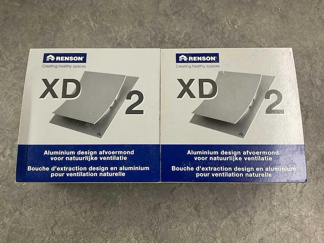 Renson - xd2 - luchtafvoerrooster 188x188 mm 2-delig - afbeelding 2 van  6
