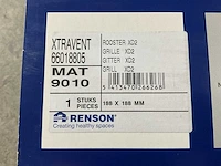 Renson - xd2 - luchtafvoerrooster 188x188 mm 2-delig - afbeelding 4 van  6