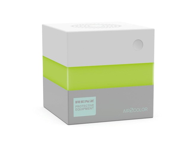 Renz air2color; co2-verkeerslicht, co2-meetapparaat met hoogwaardige ndir-sensor - afbeelding 1 van  2