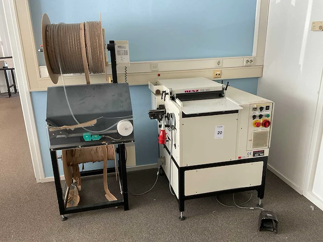 Renz rsb 360 spiraal bindmachine - afbeelding 1 van  12
