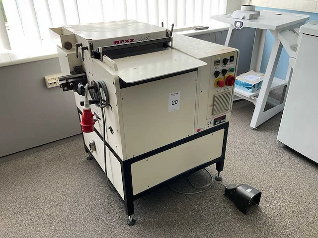 Renz rsb 360 spiraal bindmachine - afbeelding 7 van  12