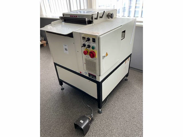 Renz rsb 360 spiraal bindmachine - afbeelding 8 van  12