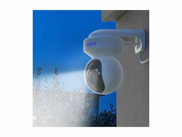 Reolink e1 outdoor beveiligingscamera - ptz wifi camera met spotlight wit - afbeelding 3 van  3