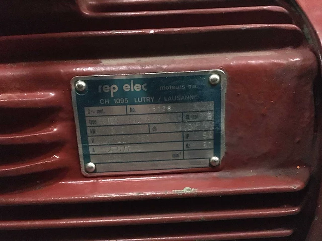 Rep elec elektrische motor - afbeelding 6 van  6