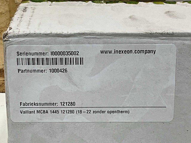Repair inexeon print mcba 1445 vhr18-22c - afbeelding 3 van  4