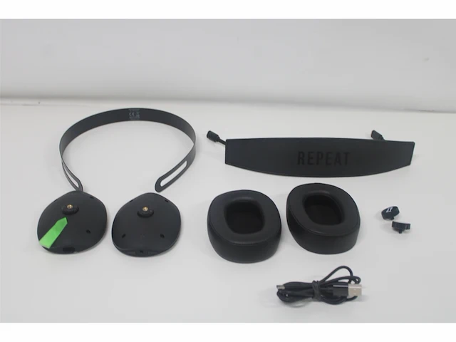 Repeat audio boss over-ear headset zwart - afbeelding 2 van  3