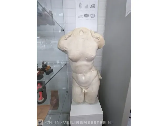 Replica art op sokkel, hermafrodiet - afbeelding 2 van  7