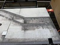 Replica banksy op canvas - afbeelding 4 van  4