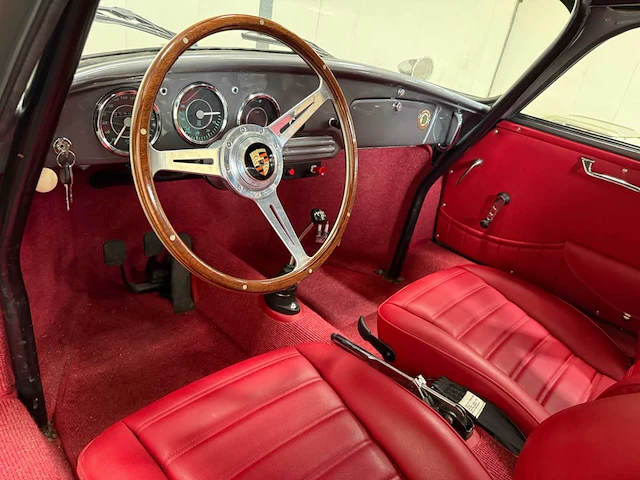 Replica porsch 356 - oldtimer - 1967 - afbeelding 16 van  57