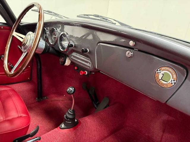 Replica porsch 356 - oldtimer - 1967 - afbeelding 21 van  57