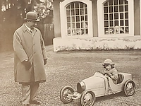Reproductie trapauto mini auto "bugatti baby" - afbeelding 2 van  74