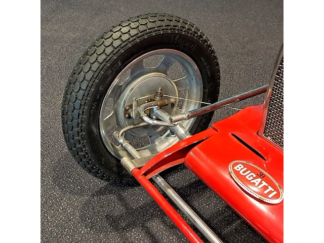 Reproductie trapauto mini auto "bugatti baby" - afbeelding 10 van  74