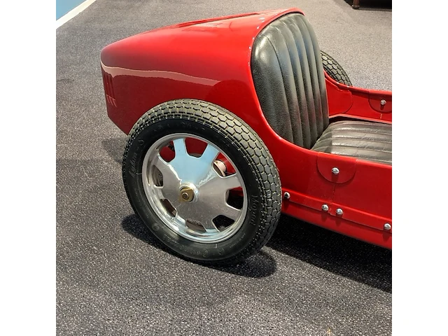 Reproductie trapauto mini auto "bugatti baby" - afbeelding 28 van  74