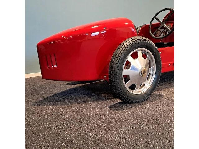 Reproductie trapauto mini auto "bugatti baby" - afbeelding 29 van  74