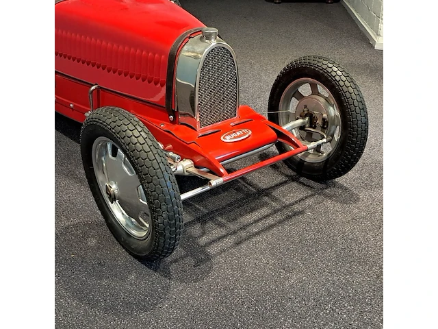 Reproductie trapauto mini auto "bugatti baby" - afbeelding 73 van  74