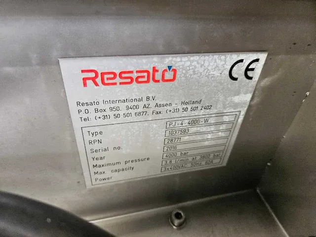 Resato - acm 3015 - waterstraalsnijmachine - afbeelding 5 van  18