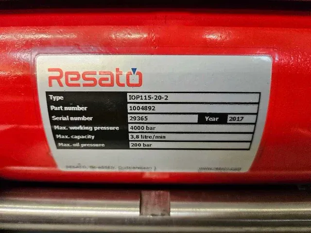 Resato - acm 3015 - waterstraalsnijmachine - afbeelding 10 van  18