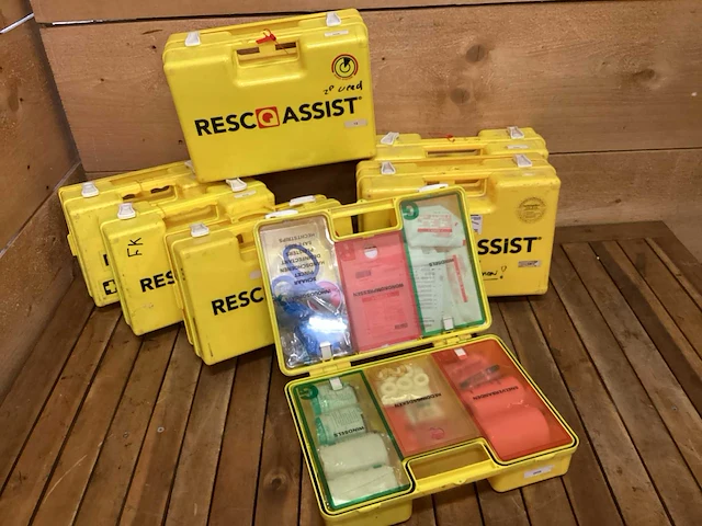 Rescqassist ehbo dozen (7x) - afbeelding 1 van  2