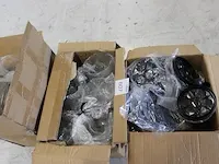 Reserveonderdelen ten behoeve van keukenapparaten, w.o. maatbekers, deksels, blenderkannen, enz.