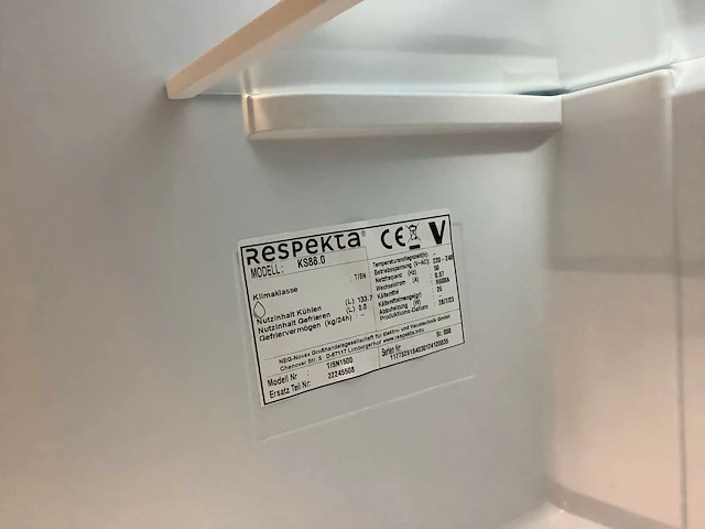 Respekta ks88.0 koelkast - afbeelding 6 van  8