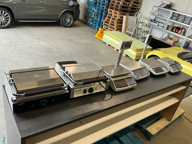 Rest partij keukenmachines 2x grill, 4 weegschalen - afbeelding 1 van  18