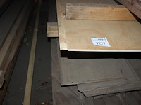 Restant plaatmateriaal op pallet. - afbeelding 2 van  3